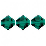 Preciosa MC Bicone 3mm kralen Emerald 50730